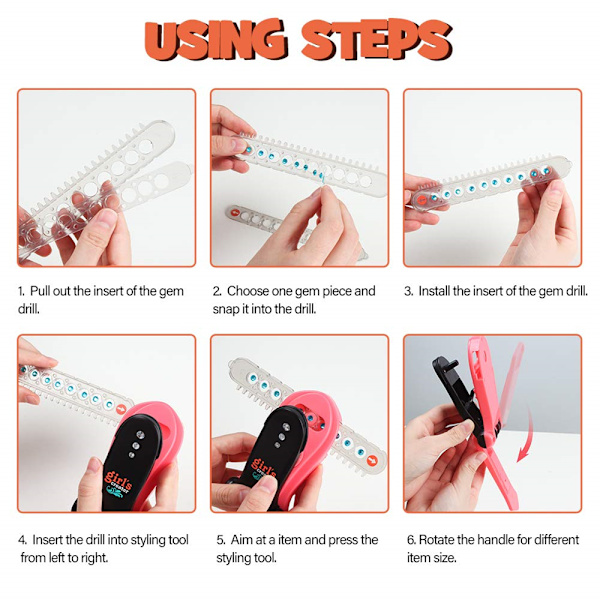Dekoration Deluxe Set Styling Tool Bling! Mode, vad som helst! - high quality