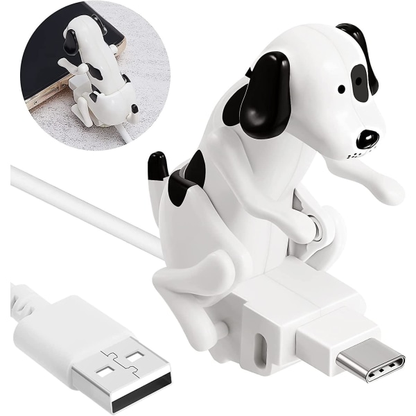 Laddningskabel Hund Smartphone USB -datakabelöverföring - stock