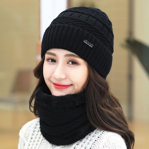 Hat Scarf CAP - varastossa Black