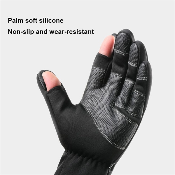Ridding Gloves Kalastushanskat GREY - spot-myynti grey XL