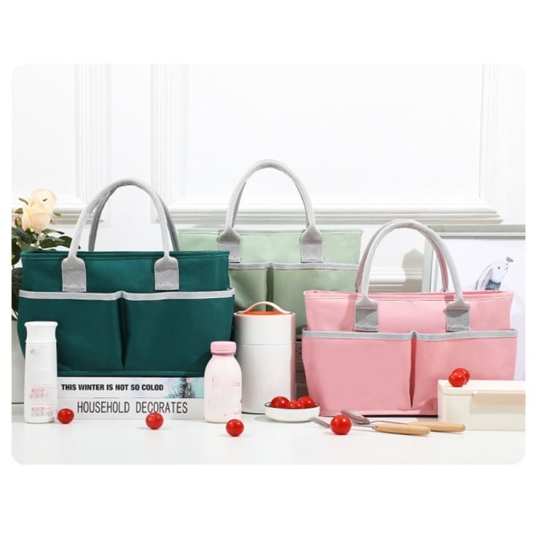 Eristetty lämpöpussi Cooler Bag Lounaskassi PINK - varastossa pink