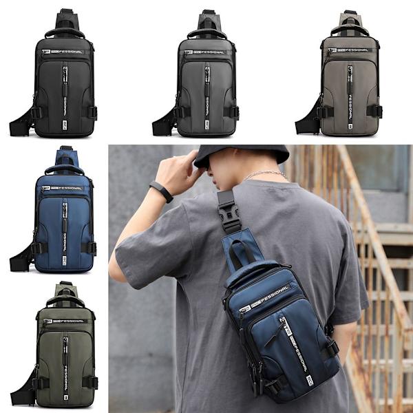 Sling Crossbody Bag Axel Ryggsäck GRÅ - spot sales Gray