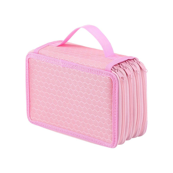 72 Fack Nylon Pennfodral Case ROSA - stock pink