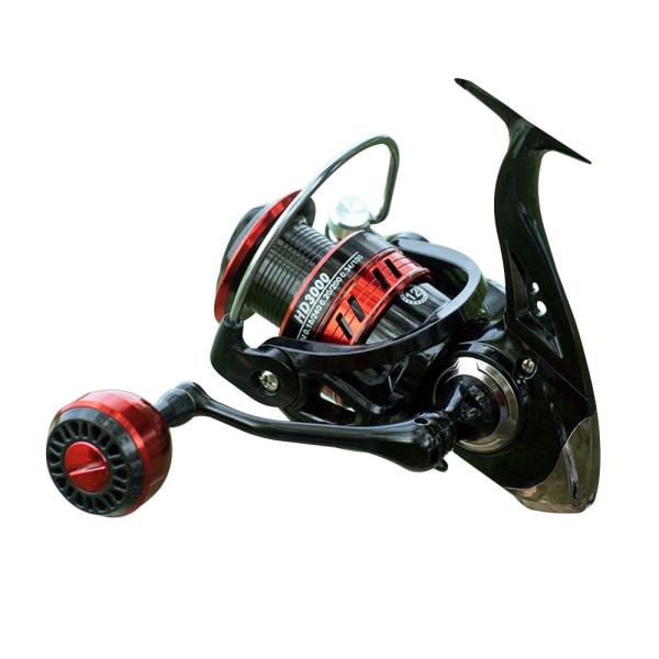 Snurrande hjul fiskerulle - on stock HD5000