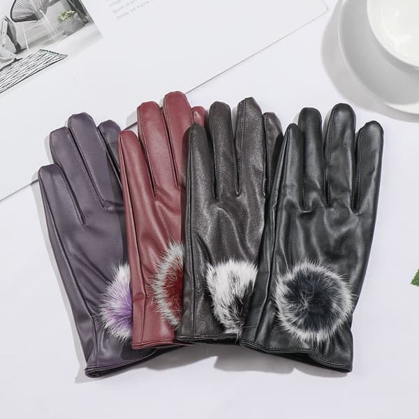Vinterhandskar Damhandskar Touch Screen Vantar SVART - high quality