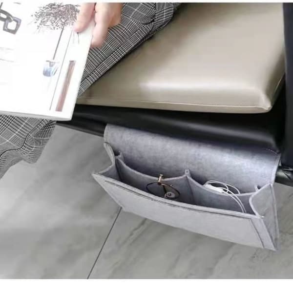 Magazine Pockets Phone Book Organizer DEEP GREY - varastossa