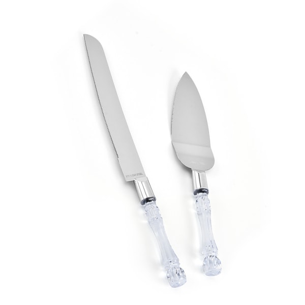 2st Cake Server Divider Spatel Set Bröd - stock