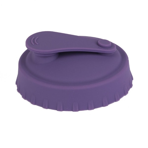 4kpl Silikonipurkin kansi Juomatölkkien kannet PURPURIT - spot-myynti Purple