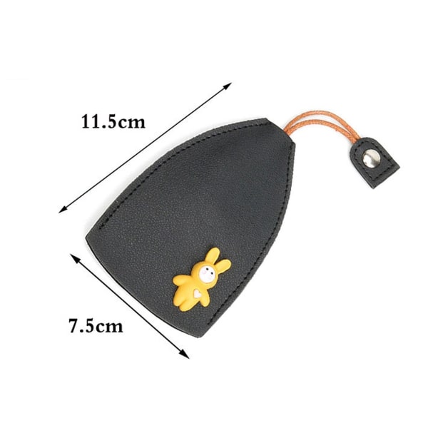 Case anti-scratch Anti-damm Vattentät utdragstyp Förvaringsartiklar Bilnyckelring i konstläder Nyckelplånbok Daglig användning - stock Orange