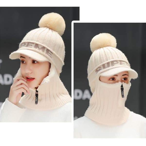 Beanies Caps Hattuhuivisarja BEIGE - spot-ale