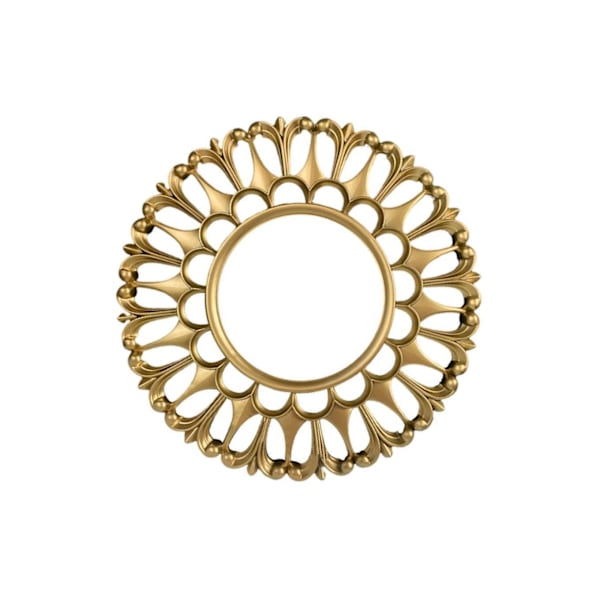 1/2/3/5 Nordic Wall Mirror Gold Frame Pienet peilit käytävään - varastossa Type D 1 Pc