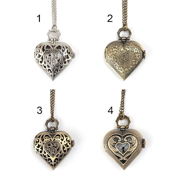 Heart Pocket Fob Kellot - varastossa 2