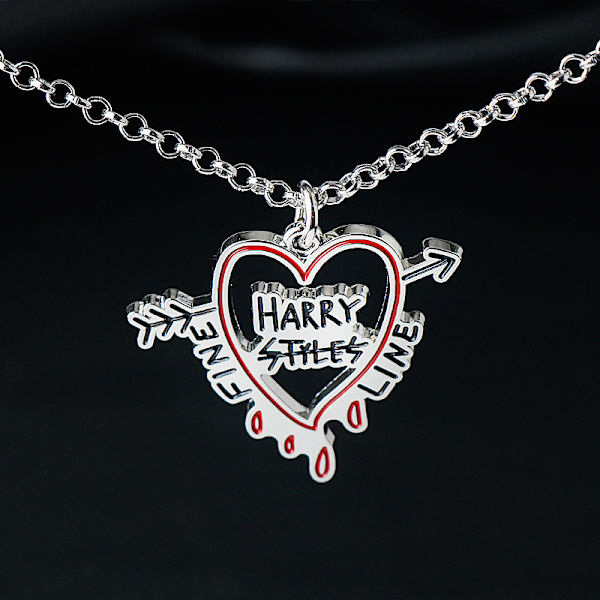 Sydämen muotoinen avaimenperä Fashion Harry-Styles Love On Tour Heart - korkea laatu A2
