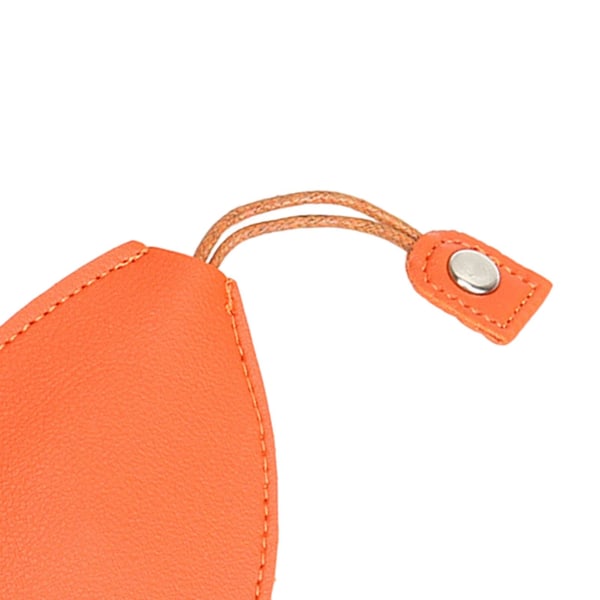 Case anti-scratch Anti-damm Vattentät utdragstyp Förvaringsartiklar Bilnyckelring i konstläder Nyckelplånbok Daglig användning - stock Orange