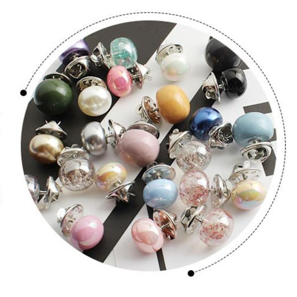 Non-sew Button Anti-light Nail - varastossa 1