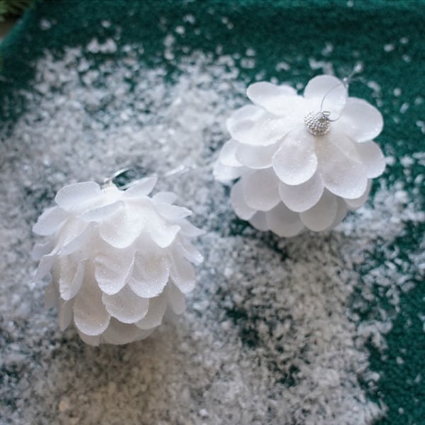 2/3 kpl jouluriippuva pallo joulukuusenkoristelu 10cm3-2kpl 10cm - varastossa 10cm3-2pcs