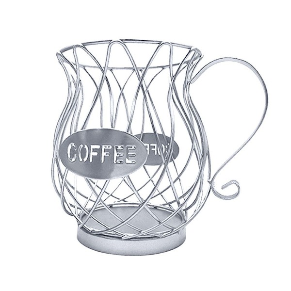 Pod Kaffegräddbehållare SILVER - stock Silver