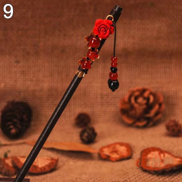 Hanfu Hair Stick Hair Fork 9 - on stock 9