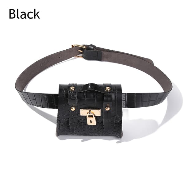 Midjeväska Bälte SVART - on stock Black
