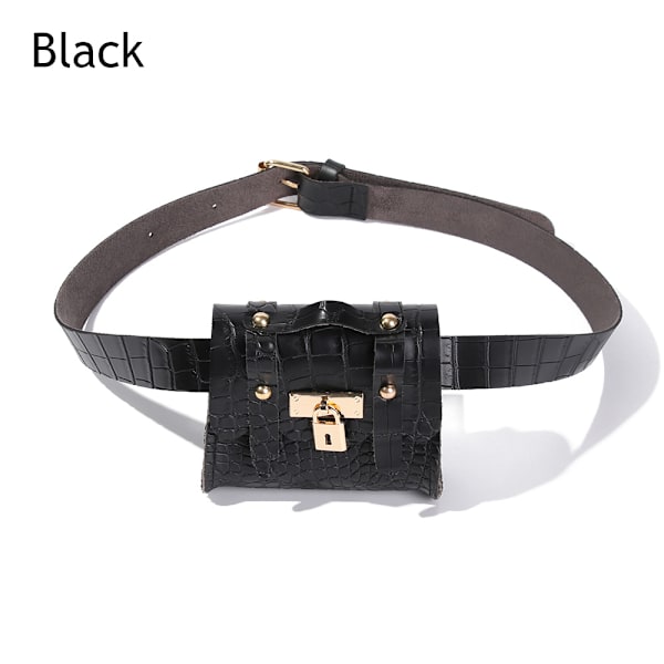 Waist Bag Belt MUSTA - varastossa Black