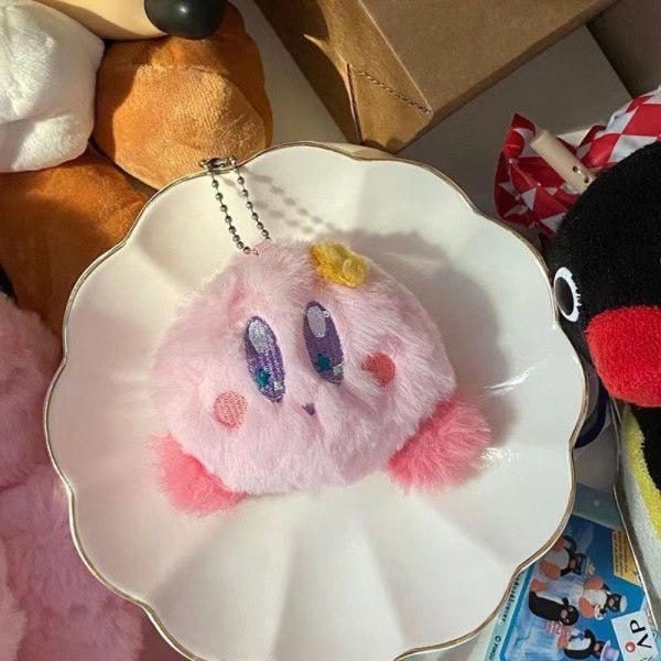 Kirby Keychain Anime Pehmoavaimenperä - varastossa 8