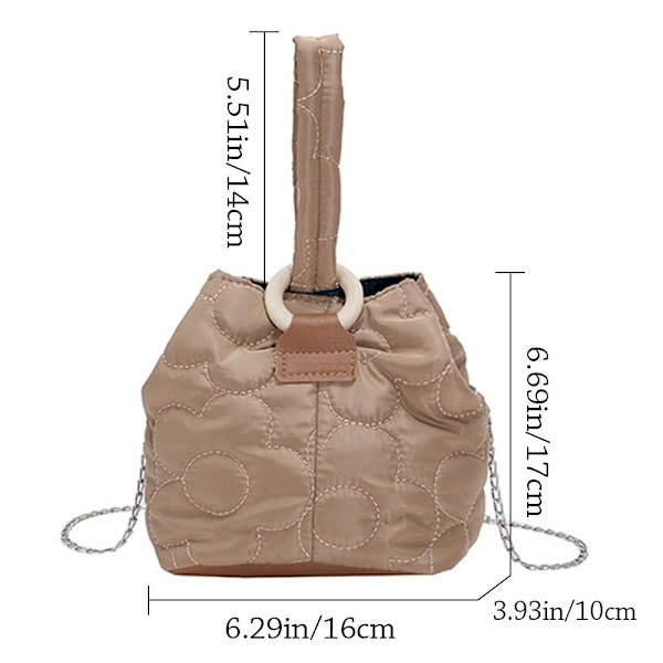 Axel Crossbody Bag Messenger Bag KHAKI - on stock khaki