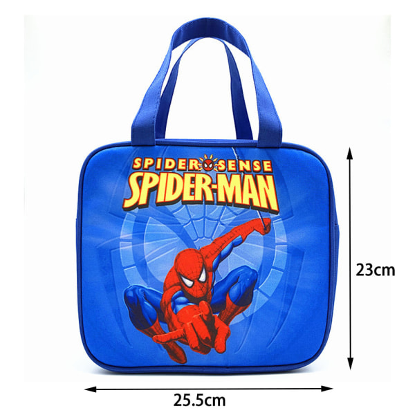 Pikachu Lunchväska Portable Insulation Student Isoleringsväska - high quality blue spiderman