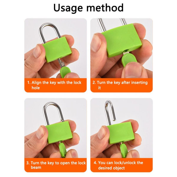 Resväska Dagbok Lås Resväska Lås ORANGE - stock Orange