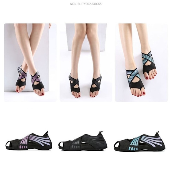 Yogaskor Damstrumpor GRÖN M(37-38) - high quality green M(37-38)-M(37-38)