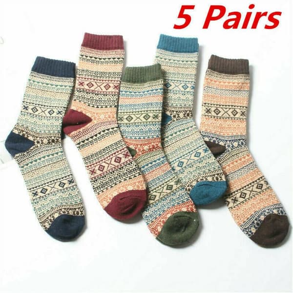 Tjocka rika ullsocka Hike Chunky Sock thermal strumpor - high quality