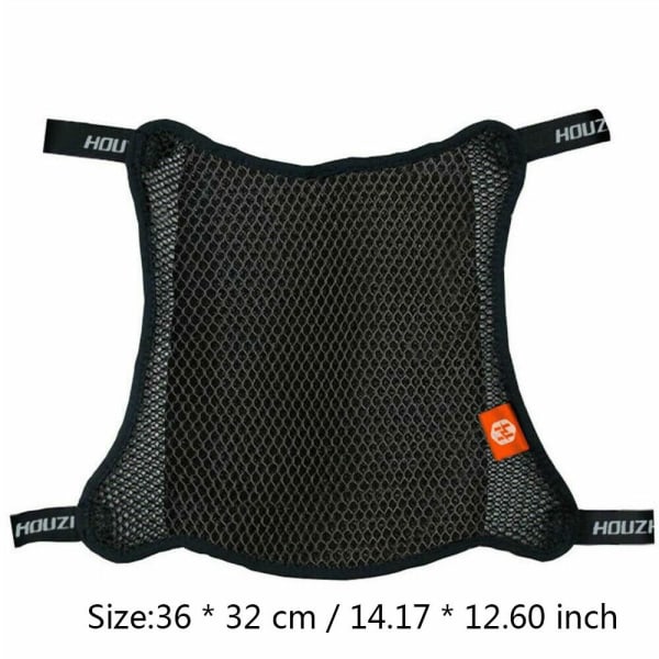 Moottoripyörän hengittävä istuinpehmuste 3D Mesh Net Pad - spot-myynti