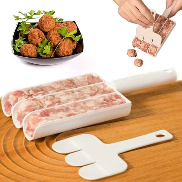 2 settiä Creative Kitchen Triple Meatball Maker - spot-myynti