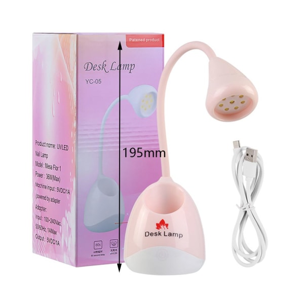 Nagel LED Lampa Snabb Nageltorkande Lampa VIT - on stock white