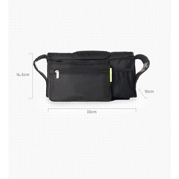 Universal Barnvagn Organizer med 2 isolerade mugghållare - on stock