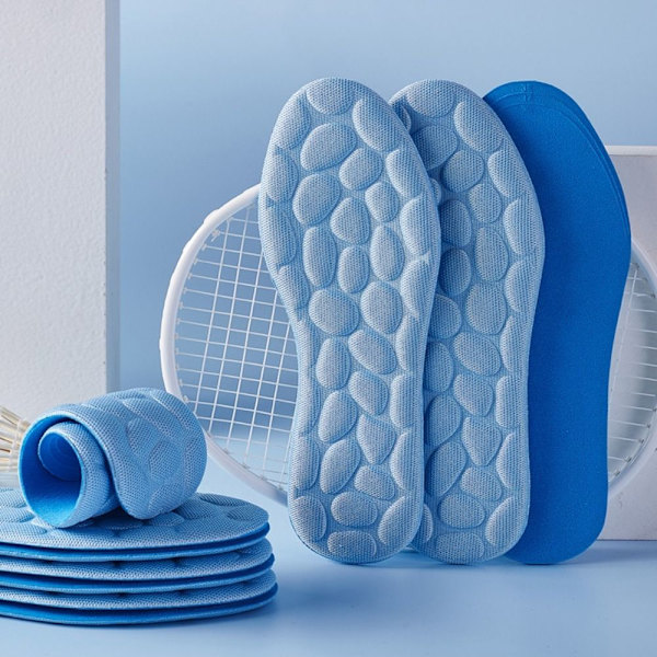 4 par skumskor innersula Massagekudde Ortopediska innersulor - stock EU 43-44