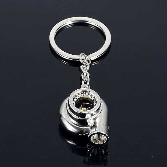 Rotary Turbine Turbo Keychain Rotary Compressor Keychain - varastossa