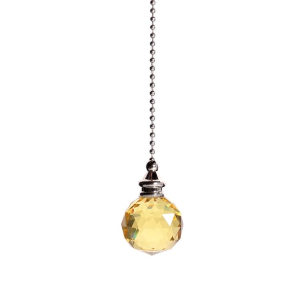Crystal Style dragkedja med sladdhandtag - on stock Gold