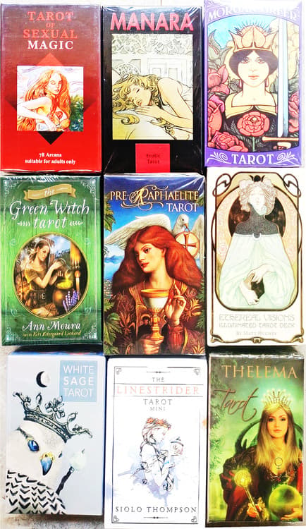 Wheel Tarot Divination Card Oracle Board Solitaire - high quality