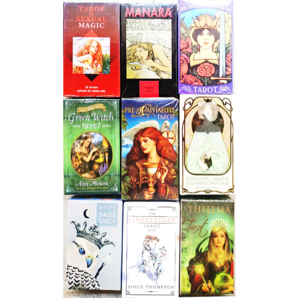 Wheel Tarot -ennustuskortti Oracle Board Solitaire - spot-myynti