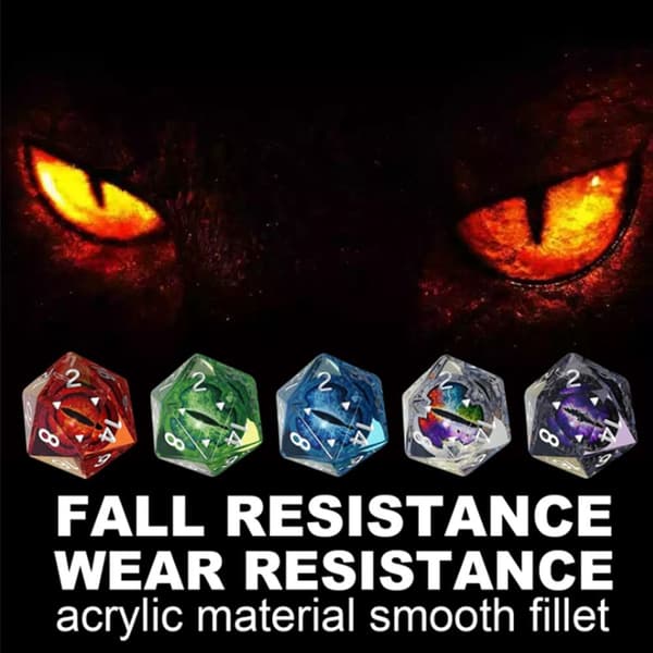 Dragon Eye Dice Longan Dice GREEN - varastossa Green