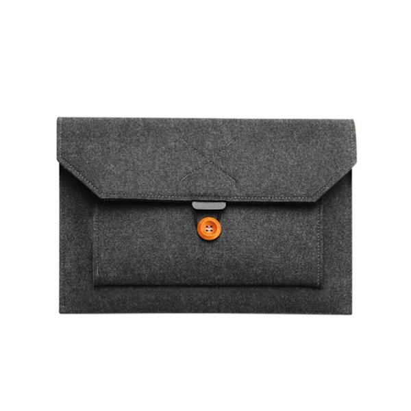 Kannettavan tietokoneen kotelo DARK GREY 33X21CM - varastossa Dark grey 33X21cm