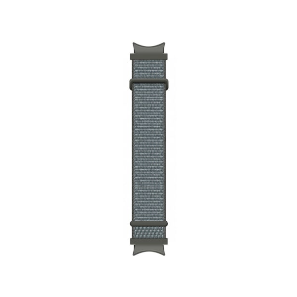 Nylon i nylon för Samsung Galaxy Watch 4 44 mm 40 mm remmar - high quality Ash