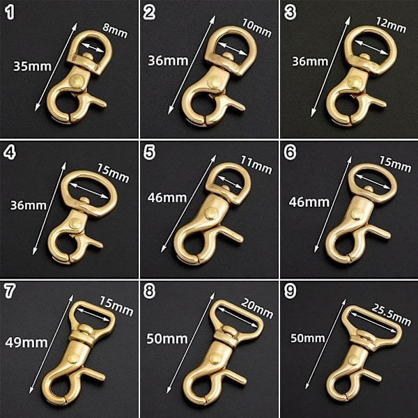 Axelrem Spänne Bältesklämma - on stock 9