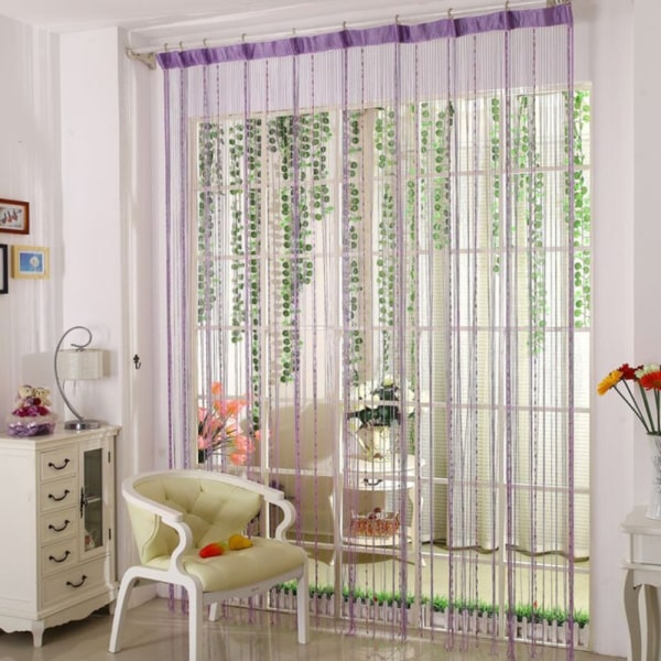 Chain Bead Curtain ovi Verhonauha PURPLE - varastossa purple