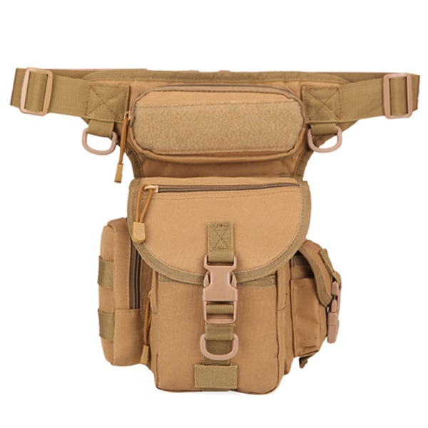 Taktisk Drop Leg Bag Lår Utility Midjepåse Vandring Casual - stock ACU
