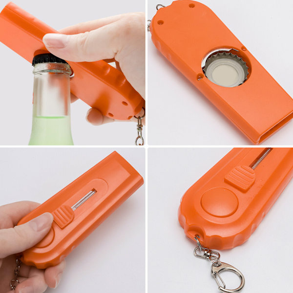 Burkölöppnare Cap Korkskruv Katapult Launcher Bar Tool - spot sales orange