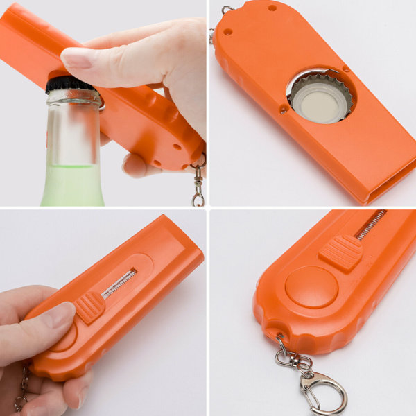 Burkölöppnare Cap Korkskruv Katapult Launcher Bar Tool - stock white