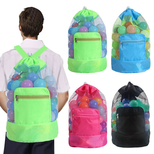 Beach Storage Pouch Storage Ryggsäck GRÖN - high quality green
