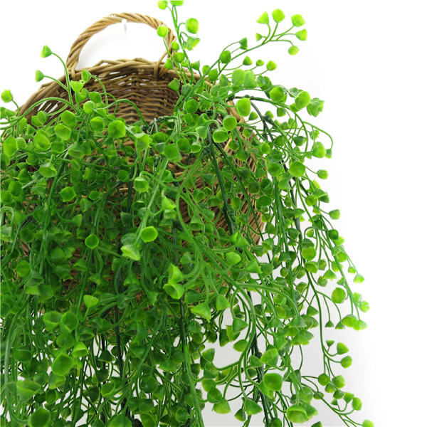 Utomhus Konstgjorda Falska Hängande Blomma Vinstockar Dekor - spot sales Rose Red 1 PC