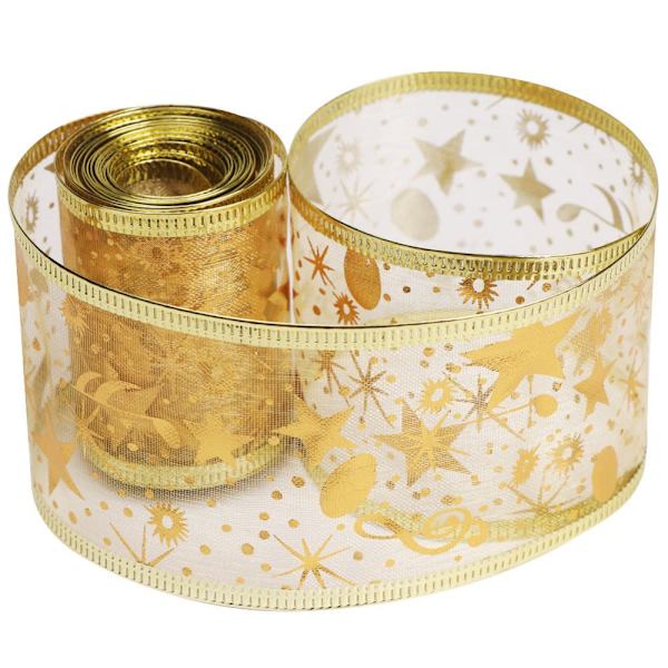 Glitter ribbon Silk Lahjapakkaus VAALEEN PUNAINEN - korkea laatu